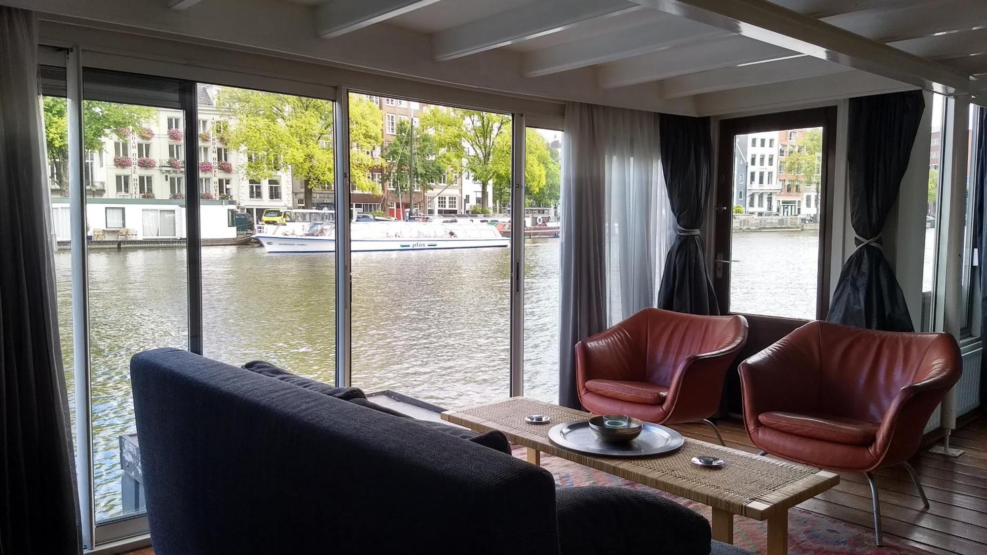 Rembrandt Square Boat Hotel Amsterdam Exterior photo