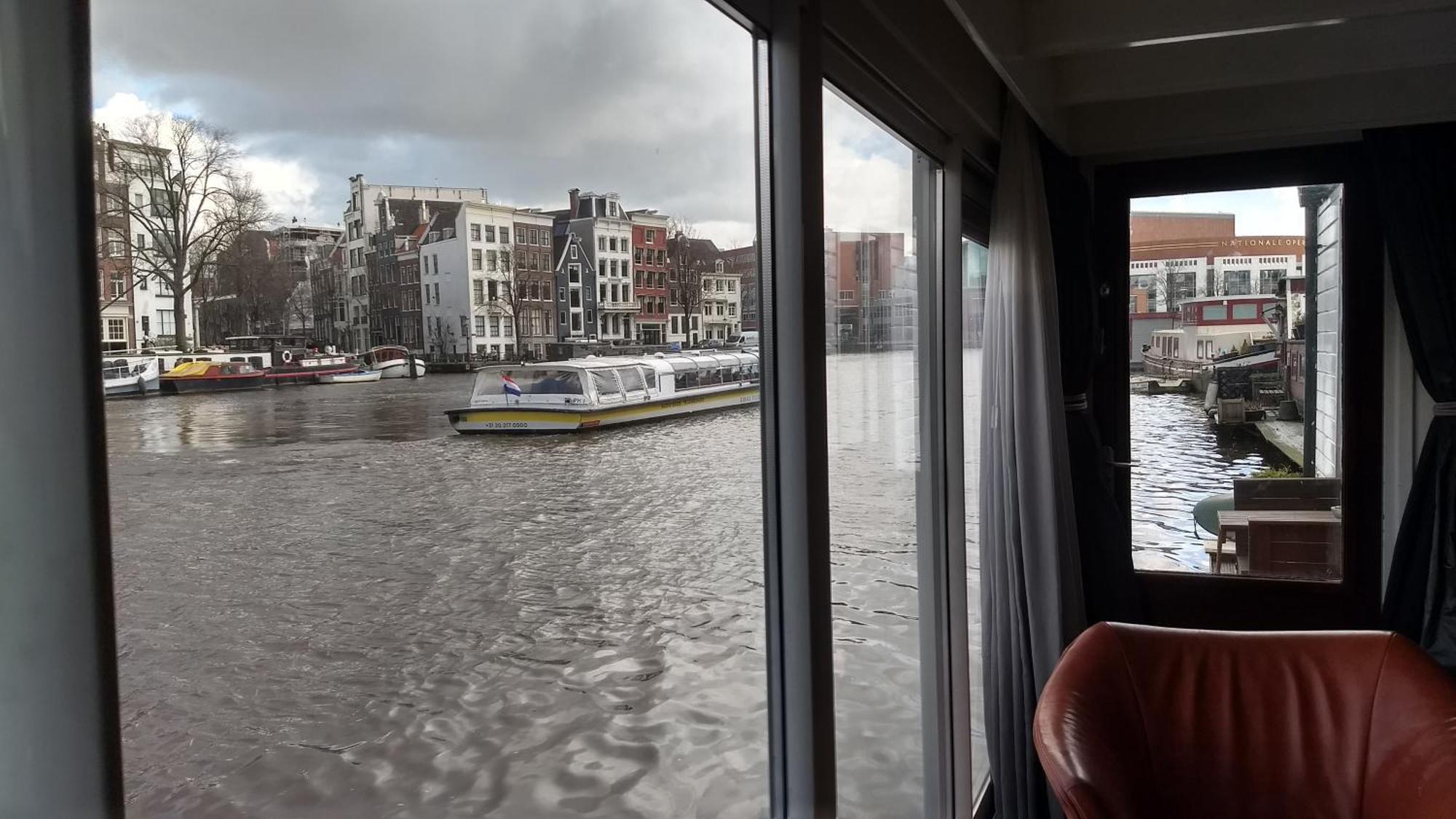 Rembrandt Square Boat Hotel Amsterdam Exterior photo